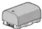 JVC Everio GZE209BE - Überprüfen der Zubehörteile - 3