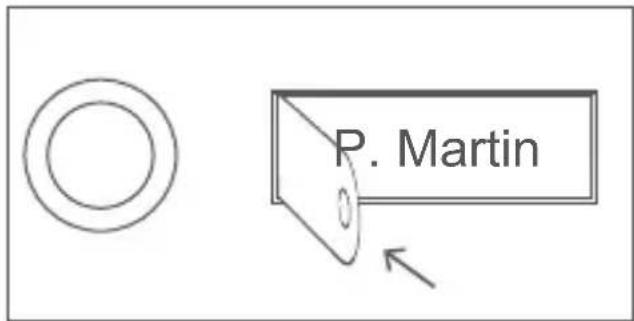 DoorBird D205 - CHANGER LE NOM SUR LE PLATINE - 2