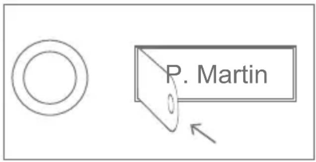 DoorBird D203 - CHANGER LE NOM SUR LE PLATINE - 2