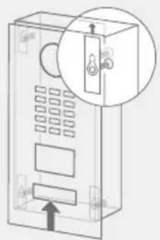DoorBird D21DKV - FRONTBLENDE MONTIEREN - 3