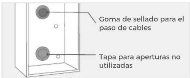 DoorBird D21DKV - Montaje de la carcasa de montaje en superficie - 1