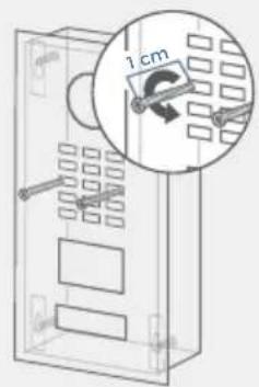 DoorBird D21DKV - RETRAIT DU BOITIER - 2