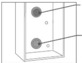 DoorBird D2103V - Montaje de la carcasa de montaje en superficie - 1