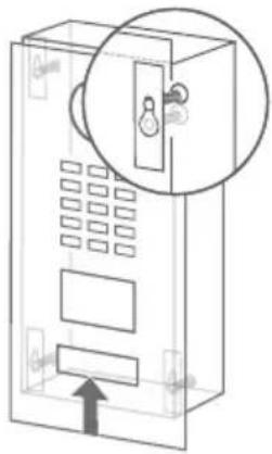 DoorBird D2102V - FRONTBLENDE MONTIEREN - 2
