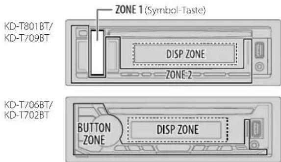 JVC KDT706BT - DISPLAY-EINSTELLUNGEN - 1