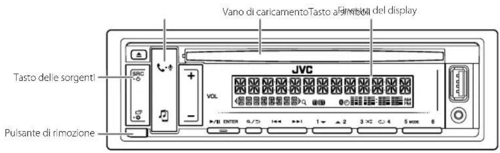 JVC KDT706BT - Frontalino - 1