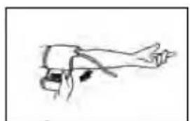 MEDISANA MTM - Fitting the cuff - 1