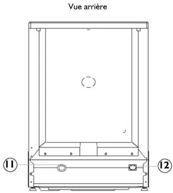 IGNIS ADC 456 - Composants du lave-vaiselle - 2