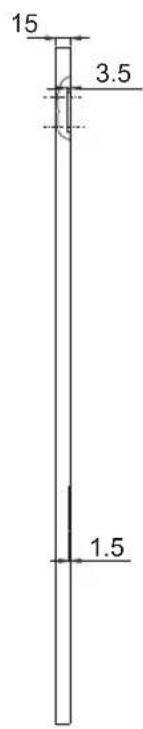 IGNIS ADC 456 - External wooden panel dimensions and installation - 2