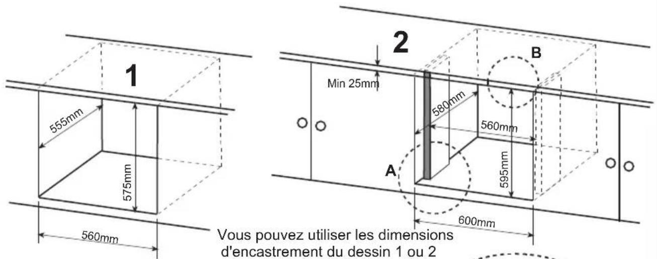 WALTHAM WTOVN - INSTALLATION DU FOUR ENCASTRABLE - 1