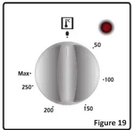 WALTHAM WT56MCX - Bouton de contrôle de la fonction du four: - 1