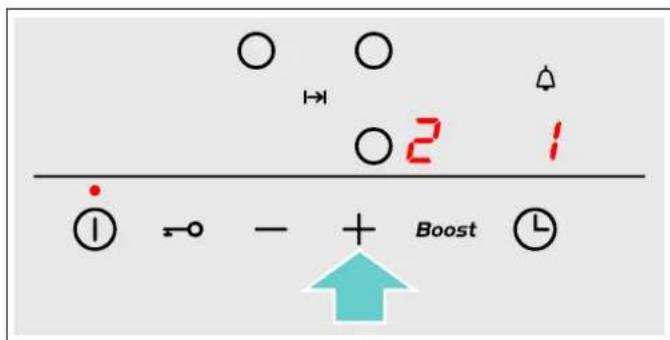 ○ → ○2 1 ① → - + Boost ②