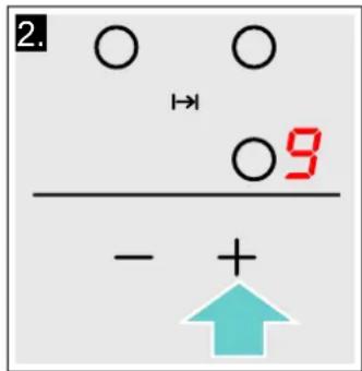 2. ○ ○ → ○9 — - +