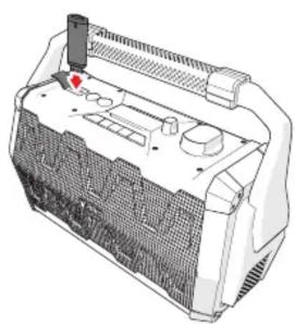 NIKKEI SPEAKERBOXX100 - Recall station presets - 4