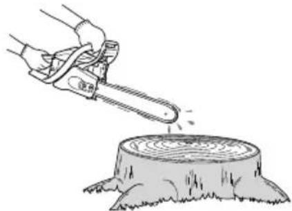 Tanaka TCS 33EB - Chain lubrication test - 1