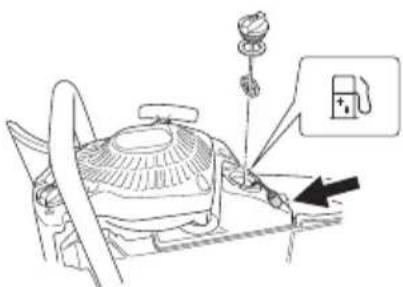 Tanaka TCS 33EB - Nettoyage du filtré à carburant (Fig. 40) - 1
