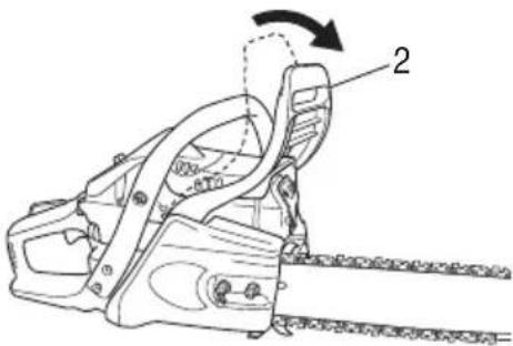 Tanaka TCS 33EB - Arranque con el motor en frío (Fig. 12-17) PRECAUCION - 1