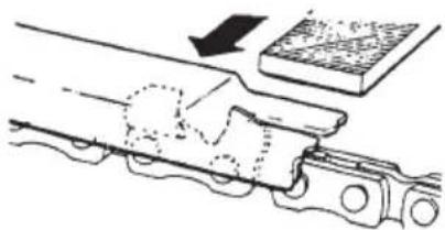 Tanaka TCS 33EB - Lowering depth gauges with a file - 1