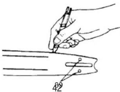 Tanaka TCS 33EB - Barra de guía (Fig. 38) - 1