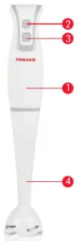 Tomado TM2464 - DESCRIPTION DES PIECES - 1