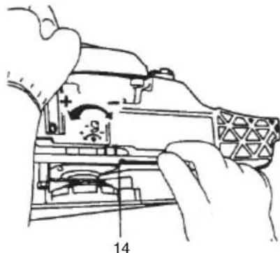 Tanaka TCS 40EA - WARNING (Fig. 8) - 2