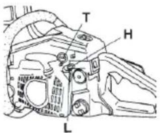 Tanaka TCS 40EA - Réglage du carburateur (Fig. 31) - 1