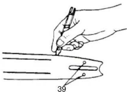 Tanaka TCS 40EA - Barra de guia (Fig. 35) - 1