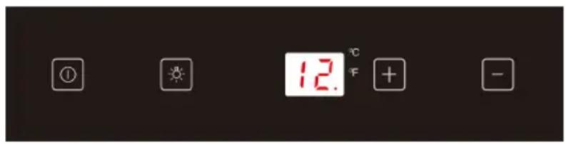 AMICA WK 341 200 S - Appliance controls- single and dual zone - 1