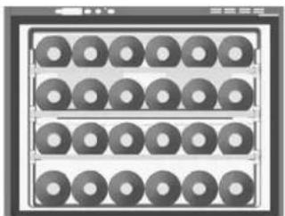 HOTPOINT WL 24 AHA - Standard 24-bottle stock - 1