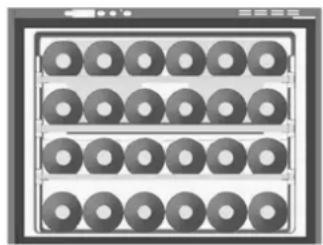 HOTPOINT WL 24 AHA - Perinteinen varastointi, 24 pulloa - 1