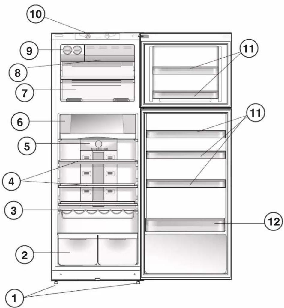 HOTPOINT ENXTM 18322 X F - Geräteansicht - 1