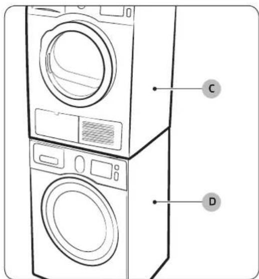 SAMSUNG DV8FK6010CW - Installation - 1
