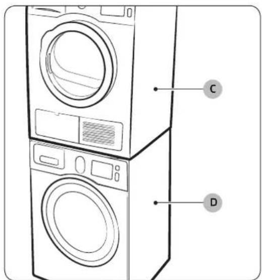 SAMSUNG DV8FK6010CW - Installazione - 1