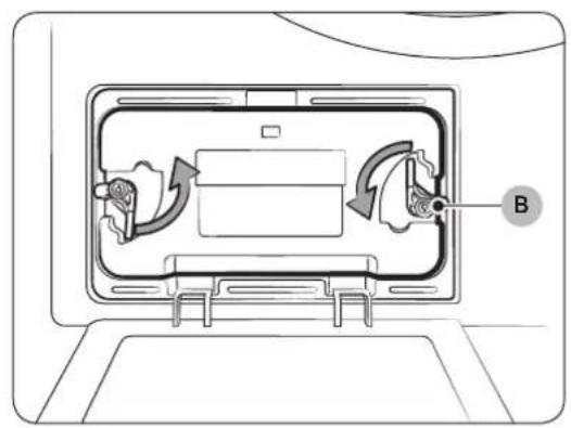 SAMSUNG DV8FK6010CW - Pulizia del filtrlo dello scambiatore di calore - 2
