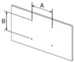 SAMSUNG UE49NU8045TXXC - Montieren des Geräts an der Wand - 3