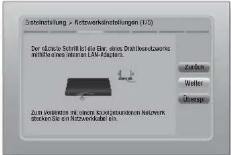 SAMSUNG HTE6759W - Ersteinstellungen konfigurieren - 1