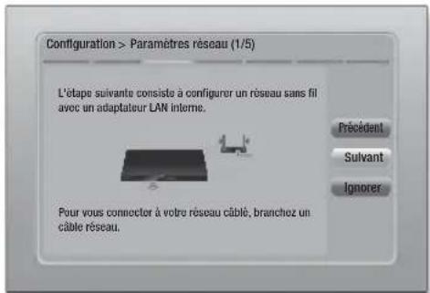 SAMSUNG HTE6759W - Procedure de réglage des paramètres initiaux - 1