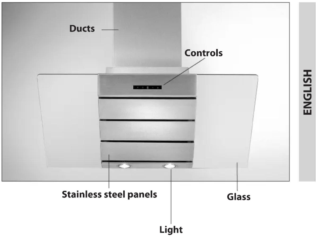 SAMSUNG HDC6475TG - RANGE HOOD - 1