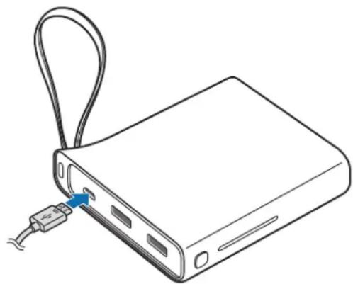 SAMSUNG EBPA510 - Polnjenje baterijskega paketa - 2