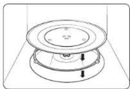SAMSUNG MC28M6065CK - Plateau tournant - 1