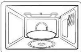 SAMSUNG MC28M6065CK - Uso del piatto doratore - 1