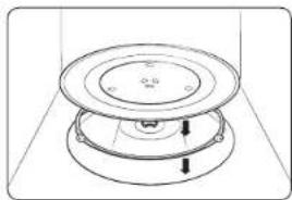 SAMSUNG MC28M6065CK - Piatto girevole - 1
