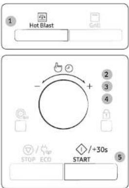 SAMSUNG MC28M6065CK - Hot Blast - 2
