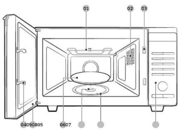 SAMSUNG MC28M6065CK - Caratteristiche del forno - 1