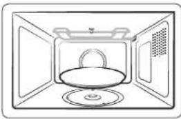 SAMSUNG MC28M6065CK - Using the crusty plate - 1