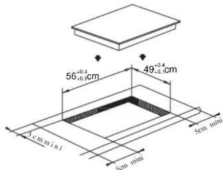 ROSIERES RID 633 DC - Vgradnja - 1