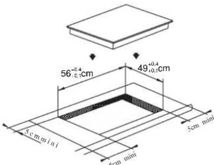 ROSIERES RID 633 DC - Installation av spishällen - 1