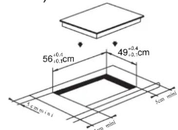 ROSIERES RID 633 DC - Montaż urządzenia - 1
