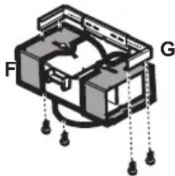 ROSIERES RHV 994 X - Montagesteun monteren (3 delen): - 4