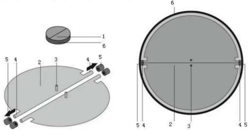 ROSIERES RHP 970001 LRB - MONTÁZ V-KLAPKY (volitelne) - 1